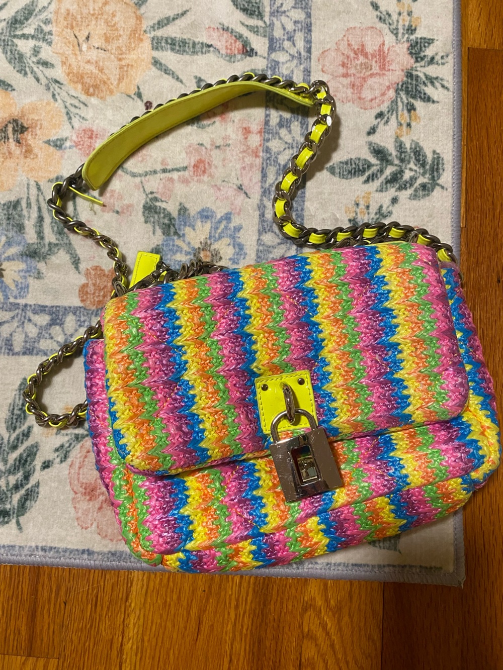 Steve Madden Prism Rainbow Crossbody Bag - Picture 2 of 7